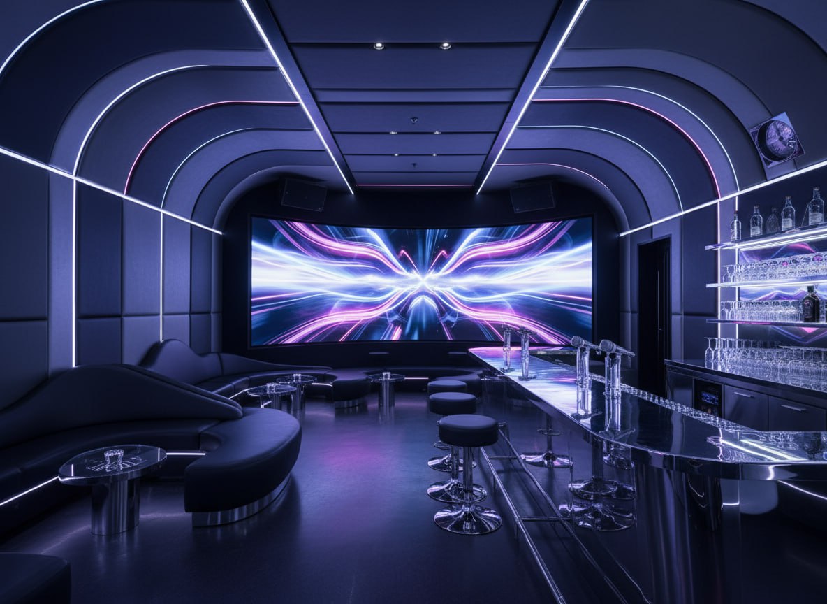 구로디지털단지 가라오케 내부